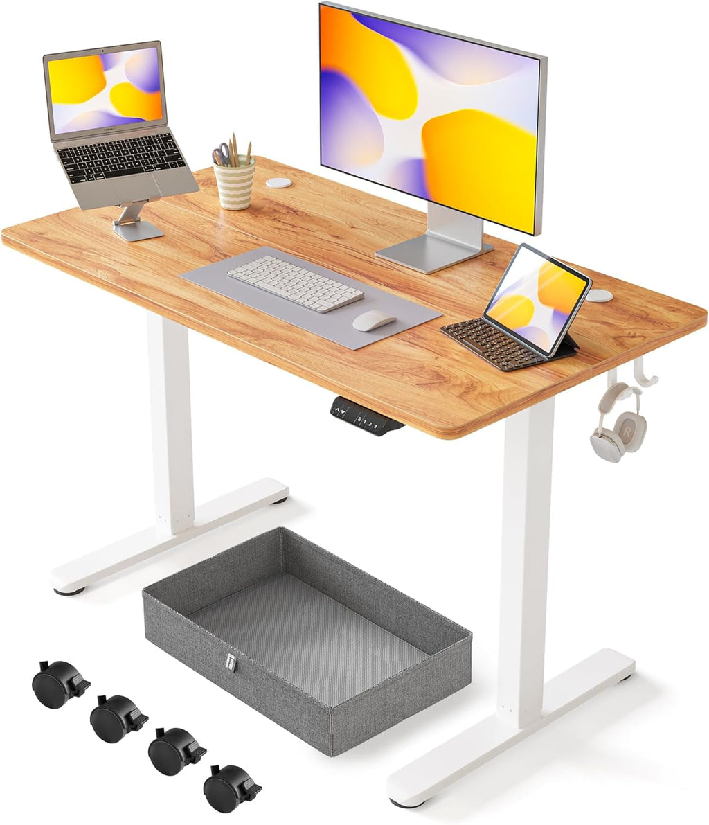 40x24 Inch Electric Height Adjustable Standing Desk