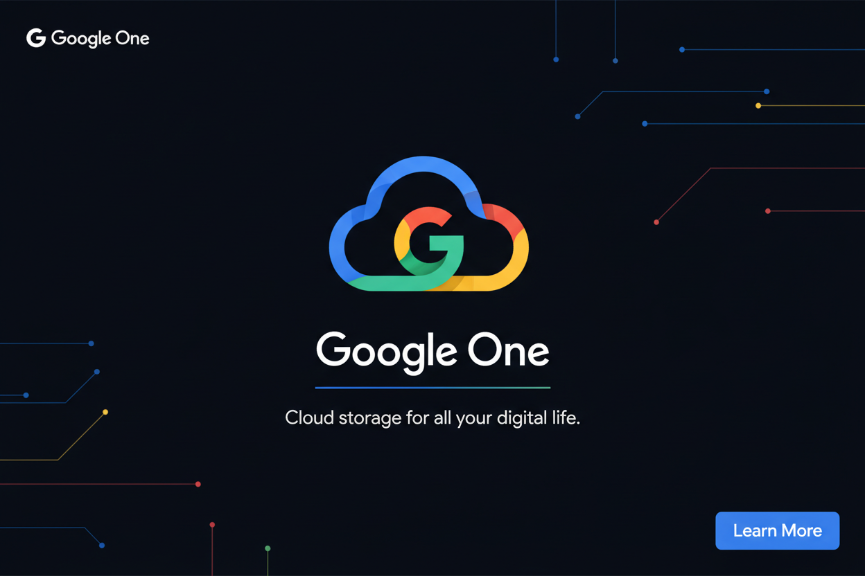 Google One - Abonnement stockage cloud