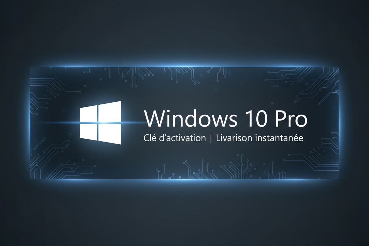 Windows 10 Pro - Bannière produit